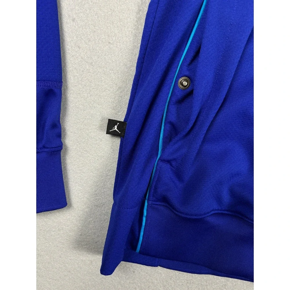 Jordan Dri-FIT Full Zip Track Jacket Jumpman Blue Large Mens